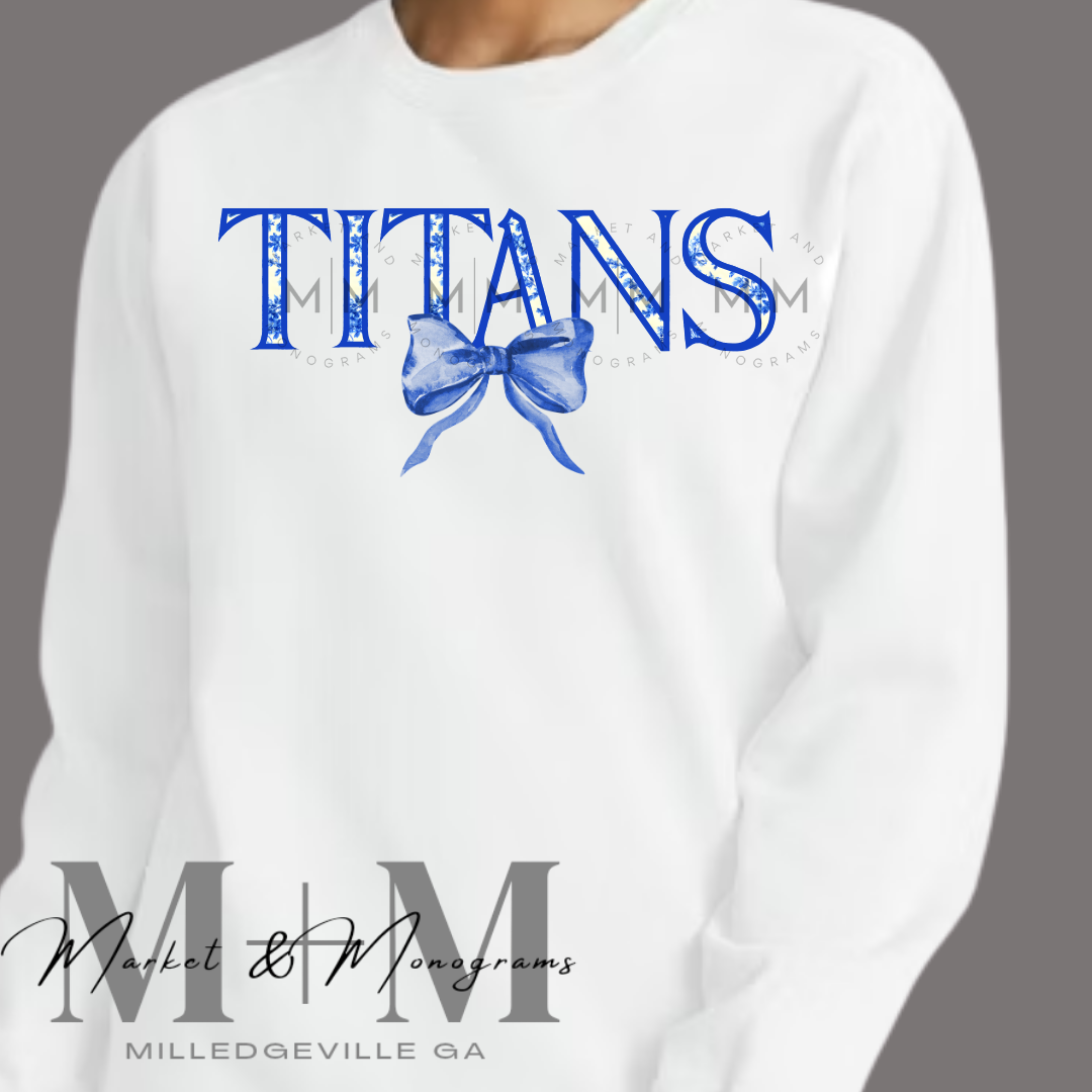 Titans French Toile Sweatshirts (MTO)