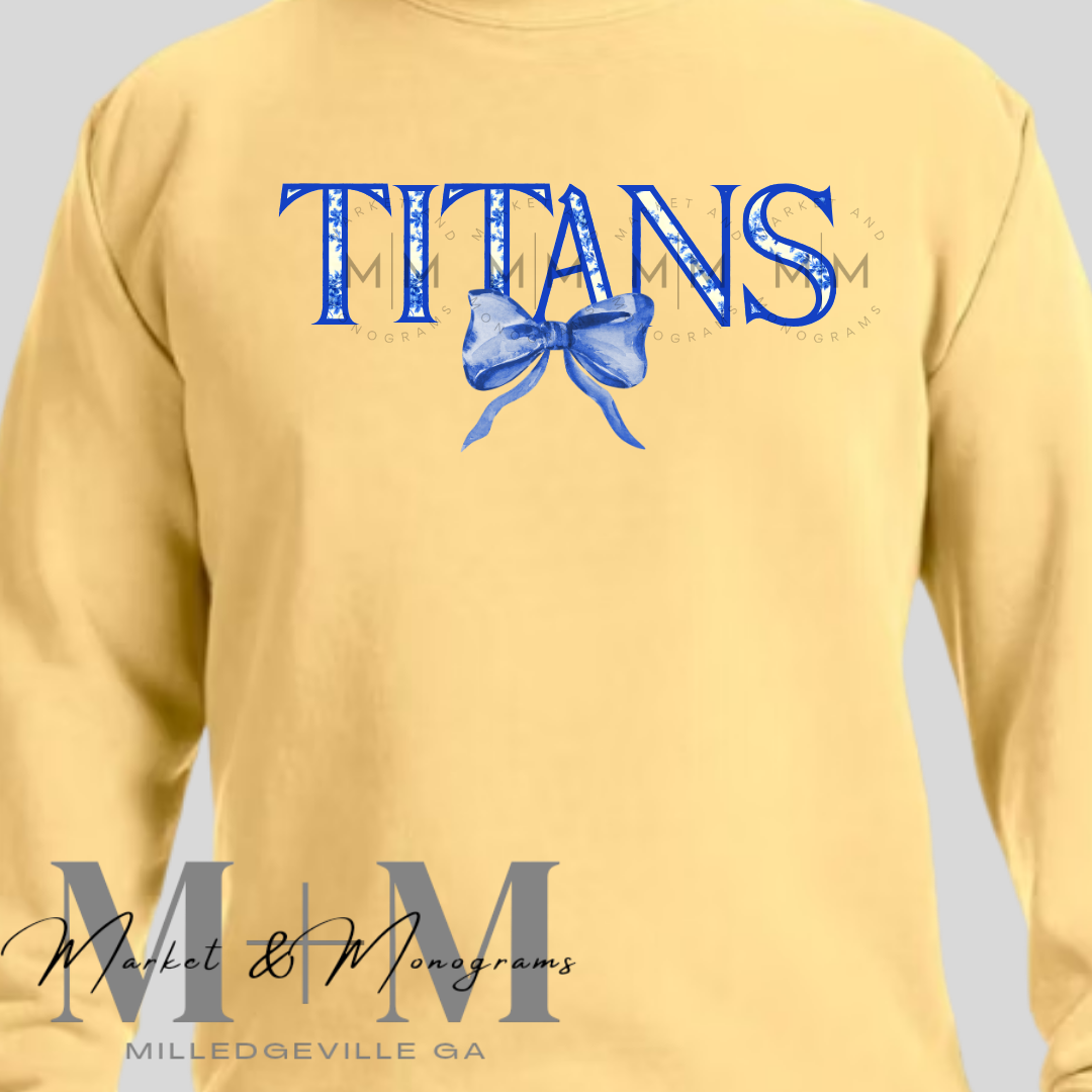 Titans French Toile Sweatshirts (MTO)