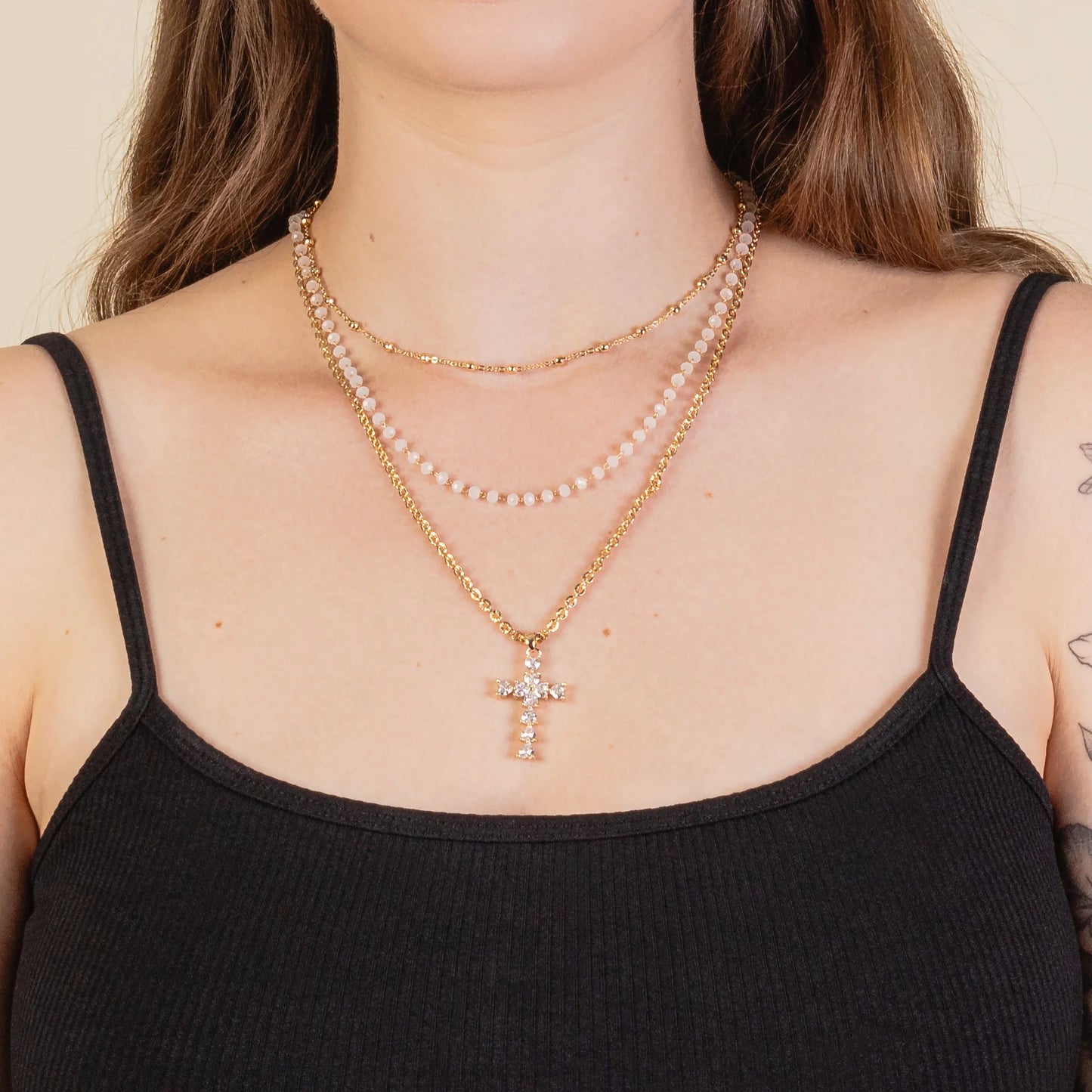 Dainty Cross Necklace
