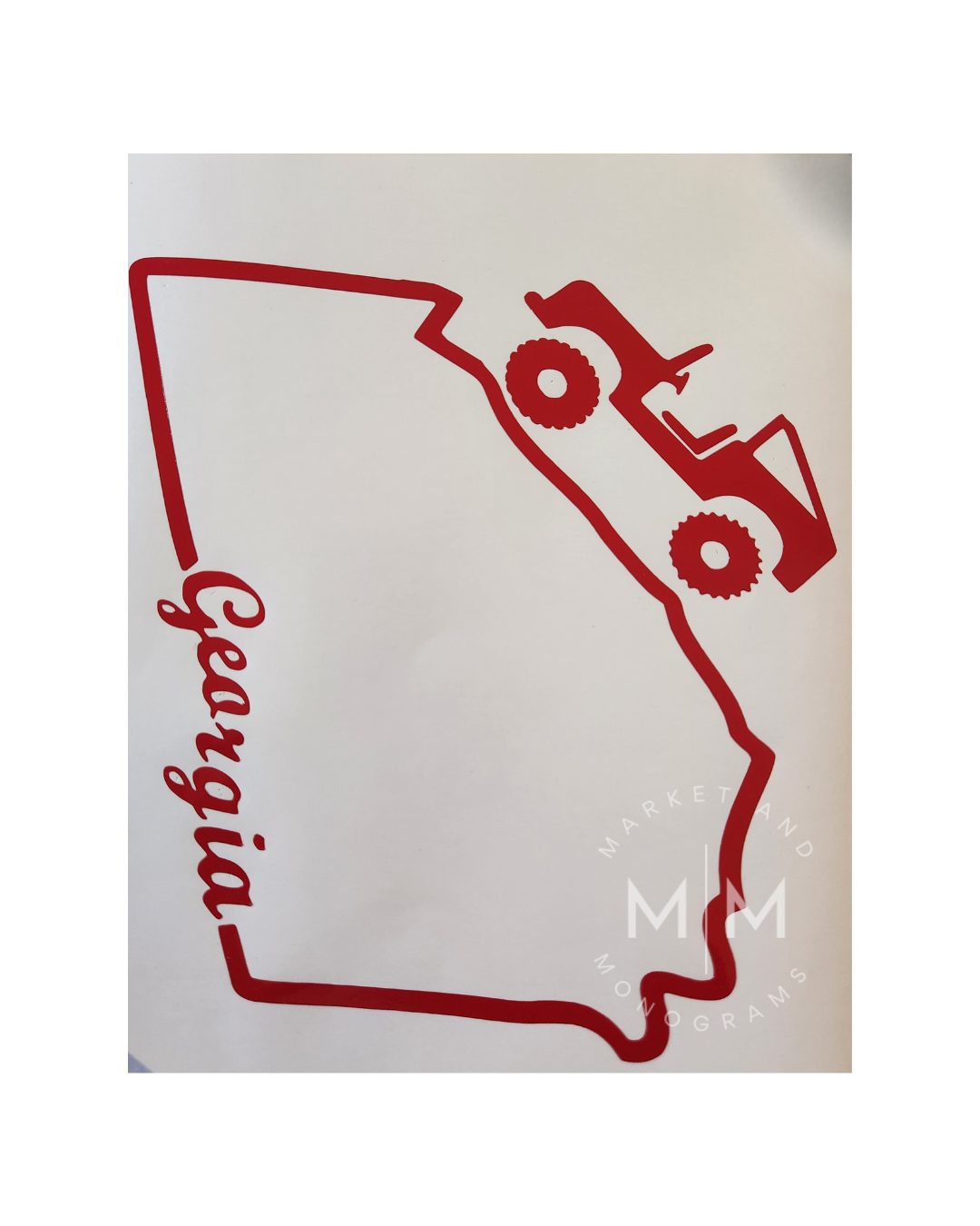 Jeep Window Decal