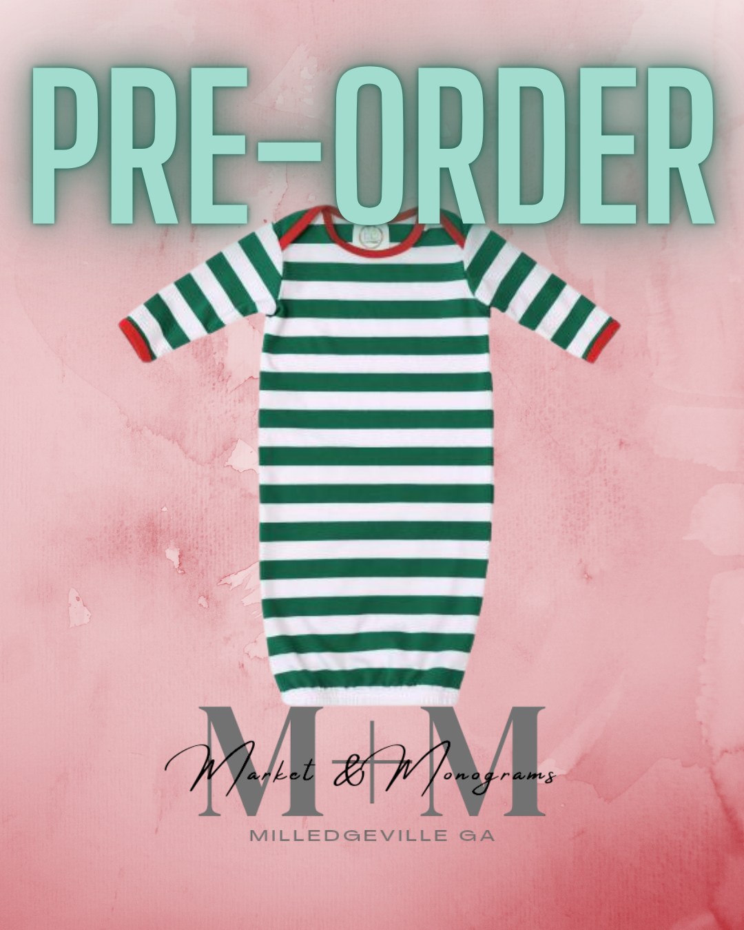 Infant Christmas Pajamas - Gown *ENDS 10/31*