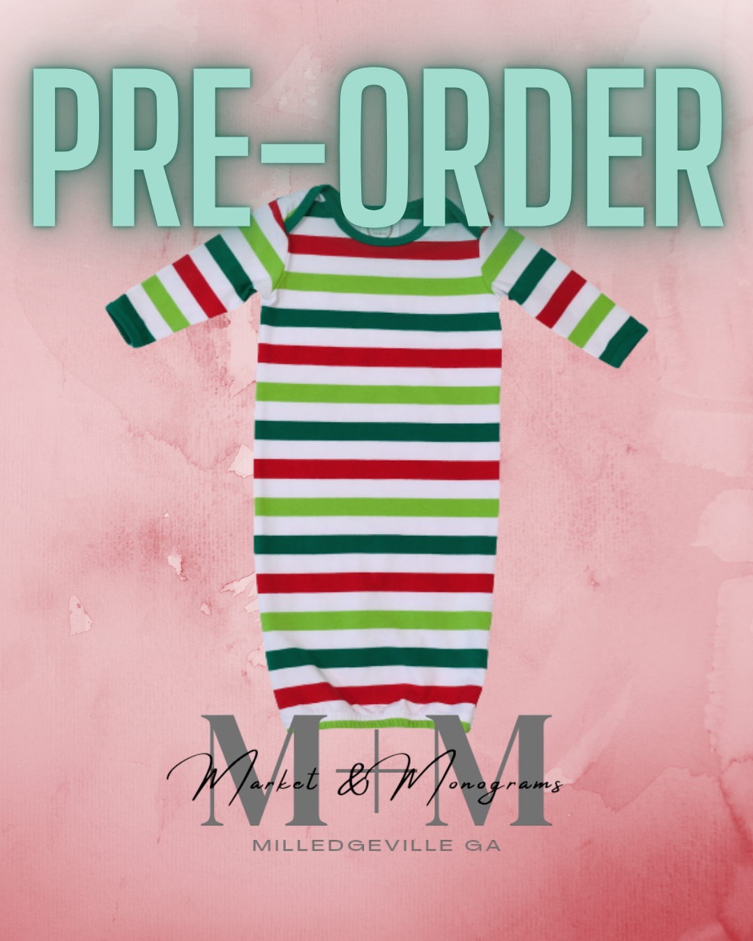 Infant Christmas Pajamas - Gown *ENDS 10/31*