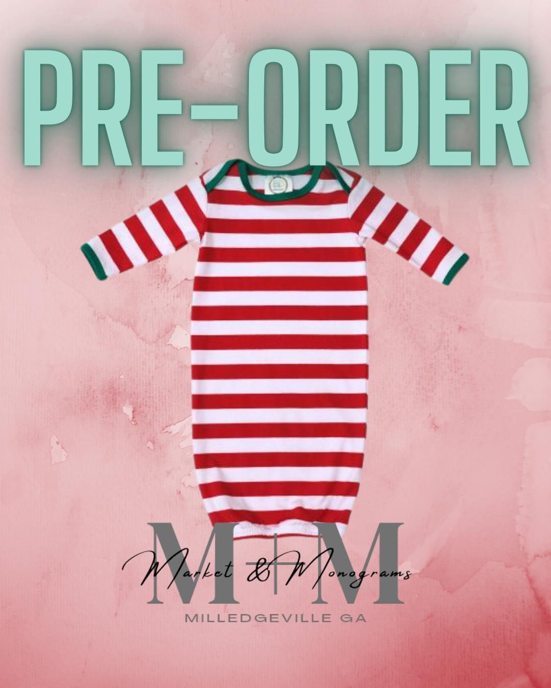 Infant Christmas Pajamas - Gown *ENDS 10/31*