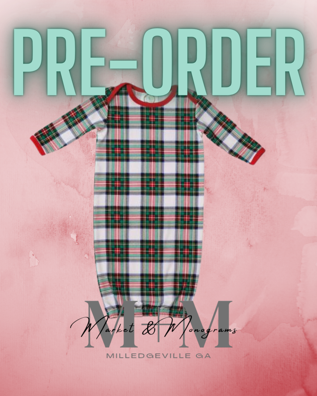 Infant Christmas Pajamas - Gown *ENDS 10/31*