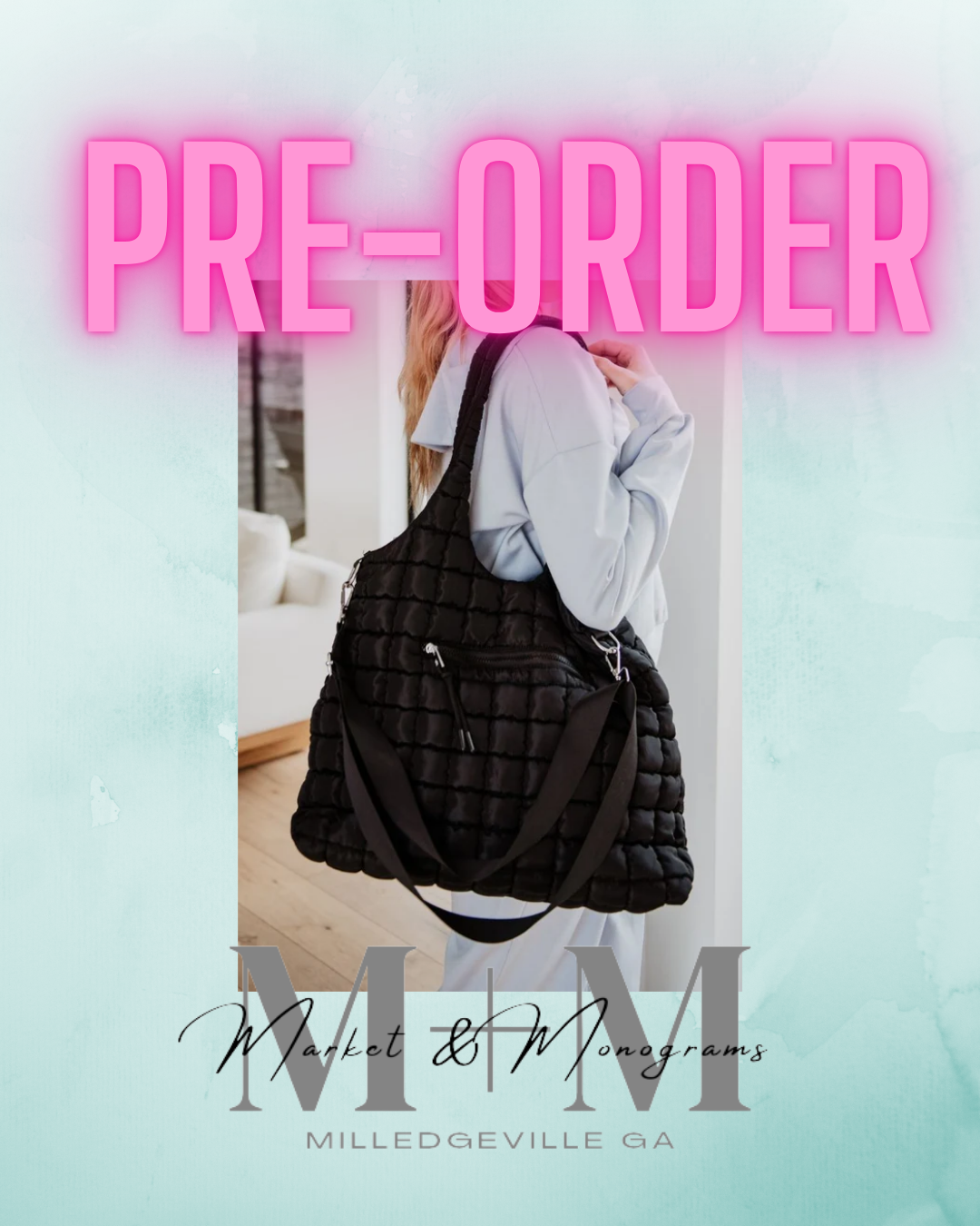 Puffer Tote Bag *ENDS 10/15*