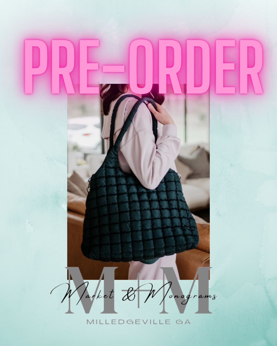 Puffer Tote Bag *ENDS 10/15*