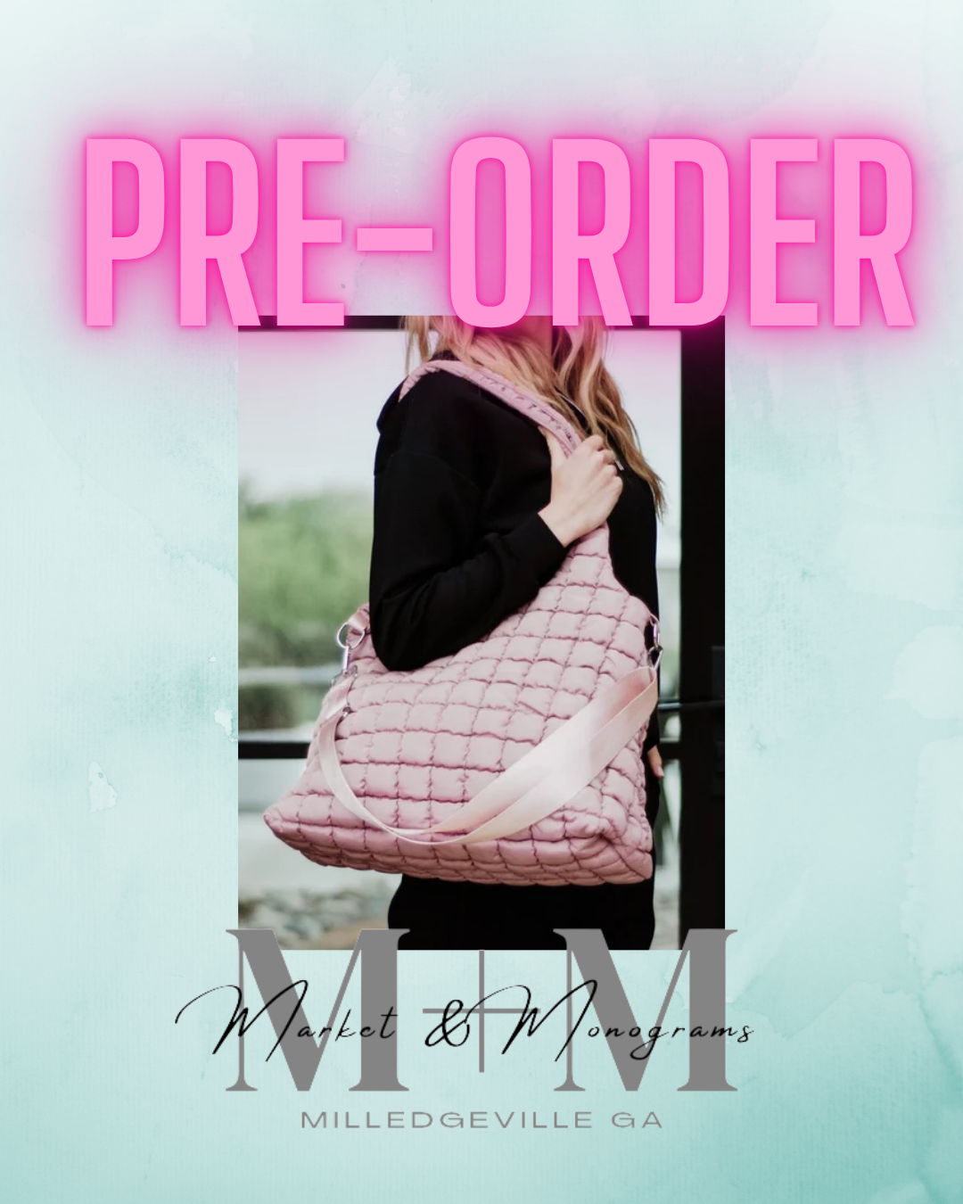 Puffer Tote Bag *ENDS 10/15*