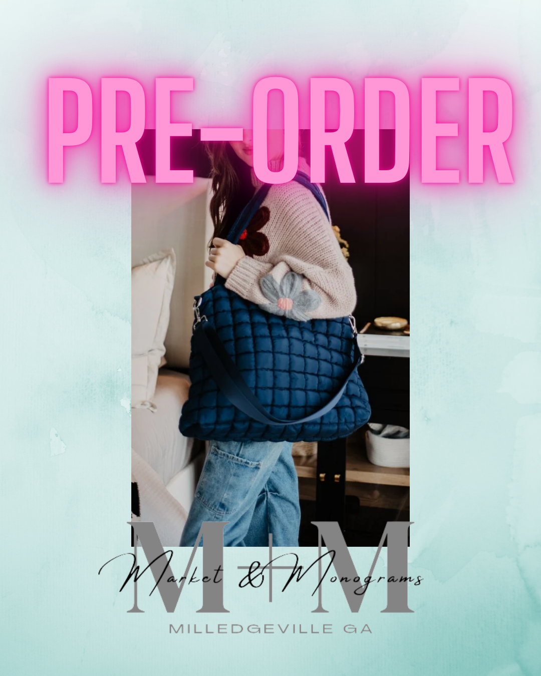 Puffer Tote Bag *ENDS 10/15*