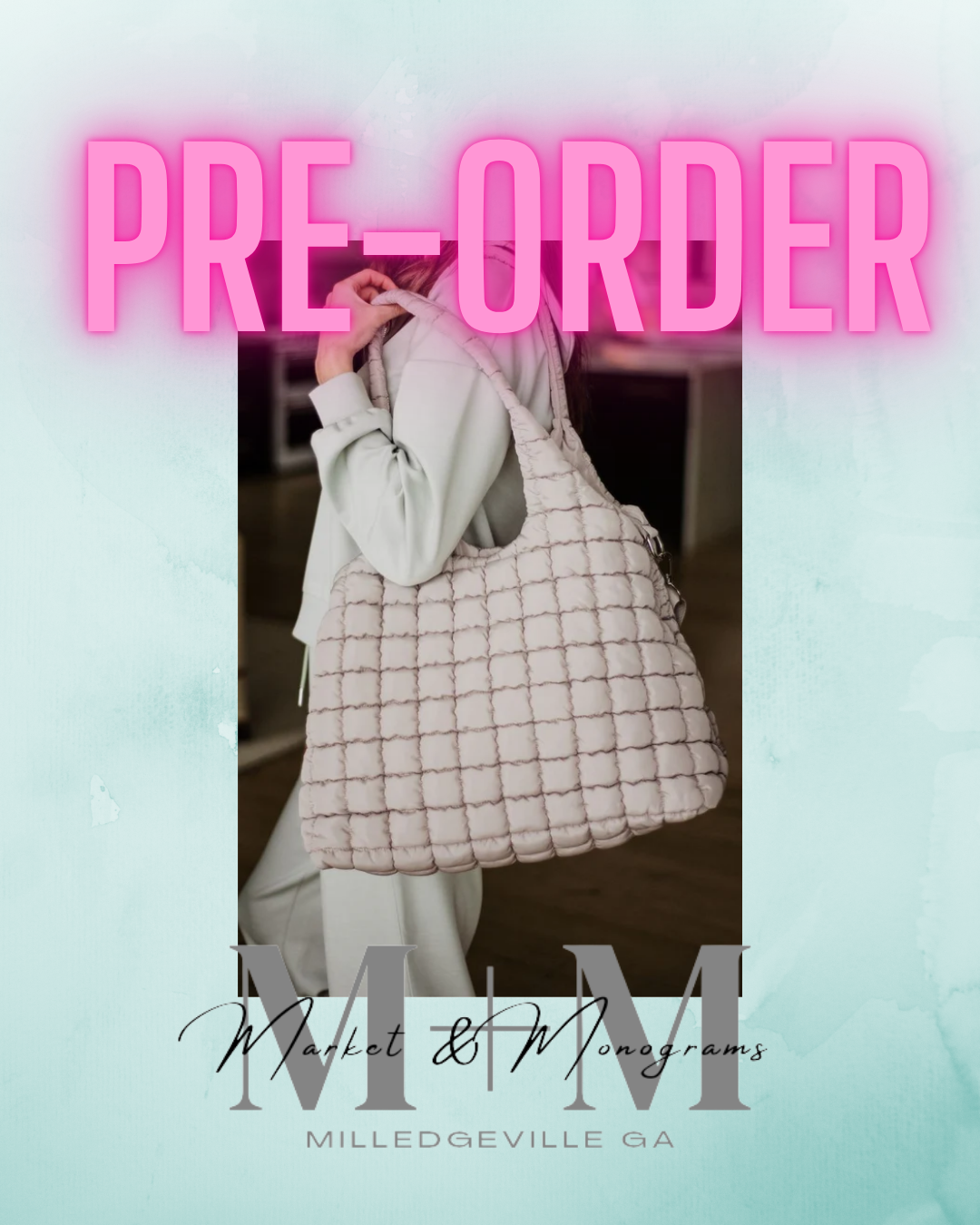 Puffer Tote Bag *ENDS 10/15*