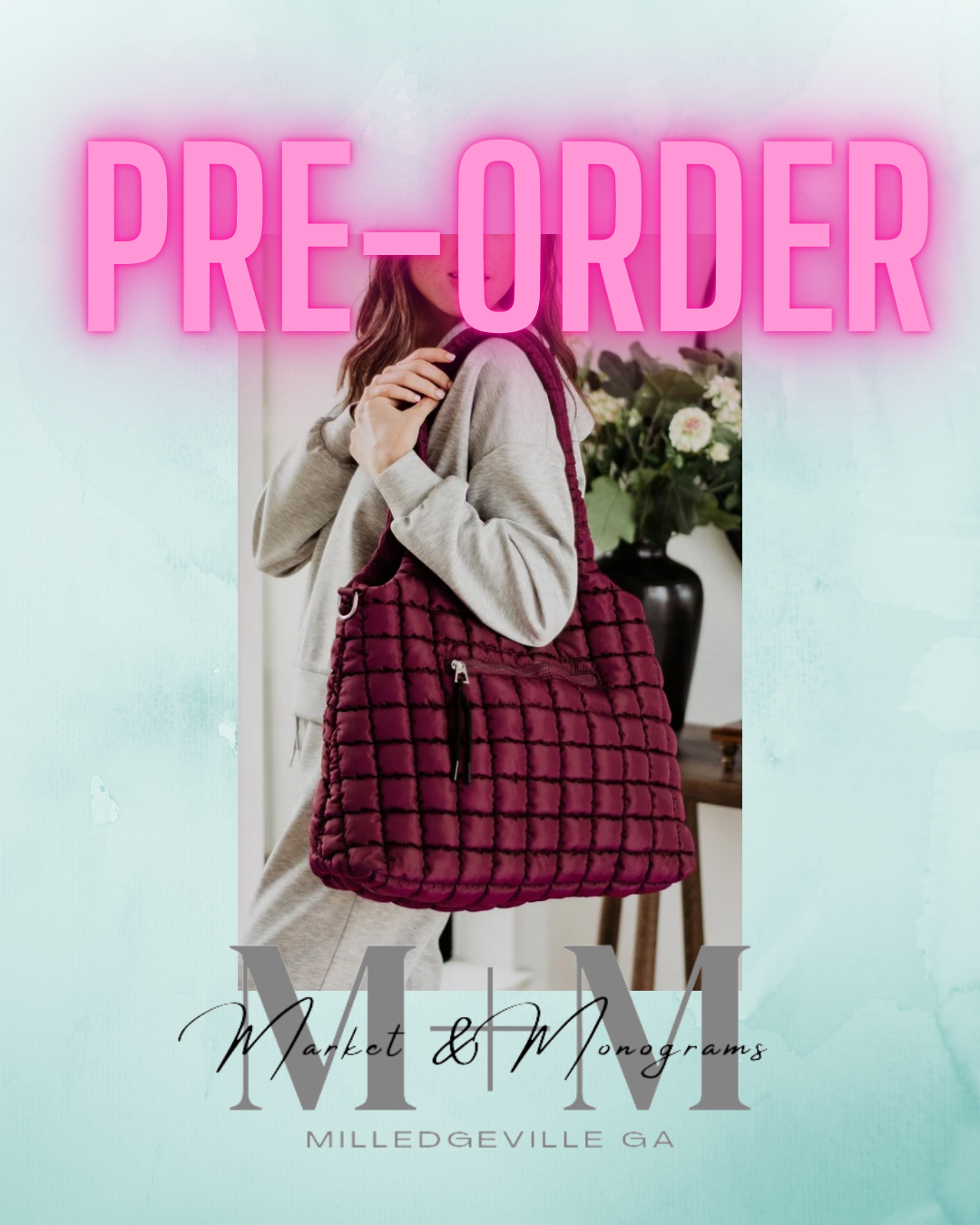 Puffer Tote Bag *ENDS 10/15*