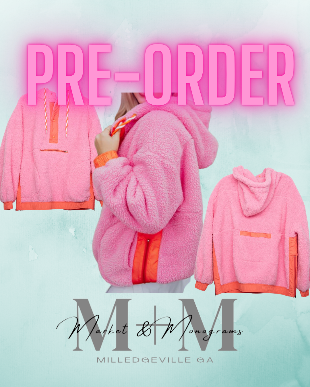 Sherpa Fleece Pullover *ENDS 10/15*