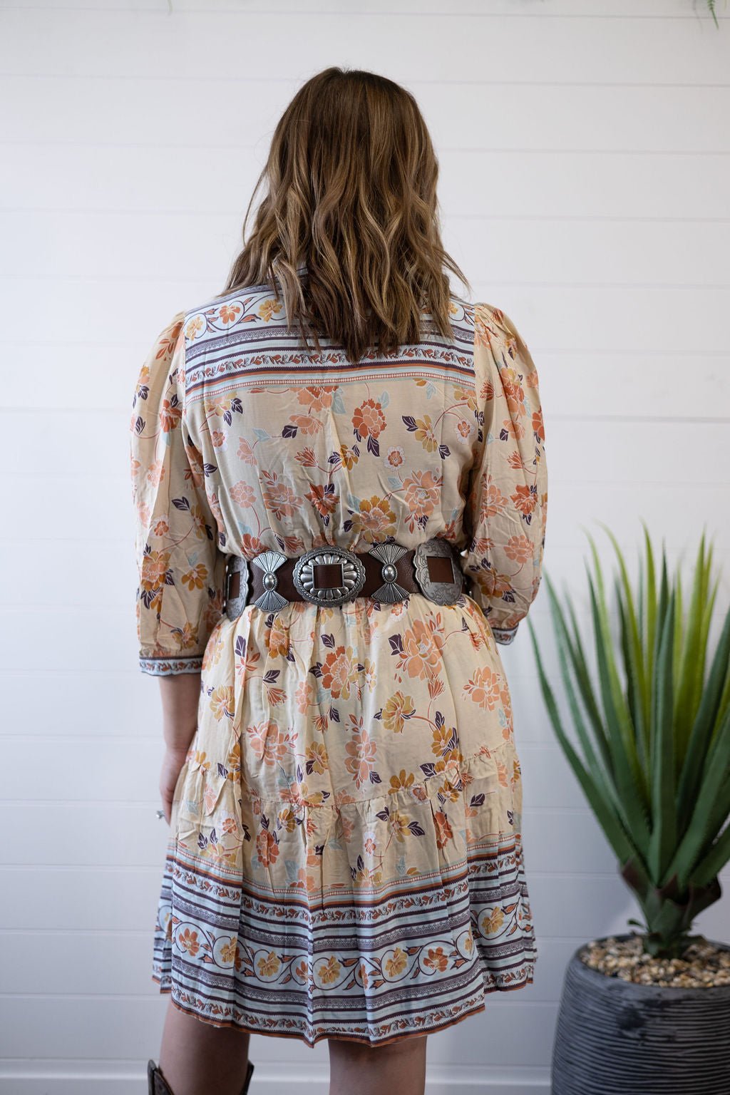 Boho A-Line Dress