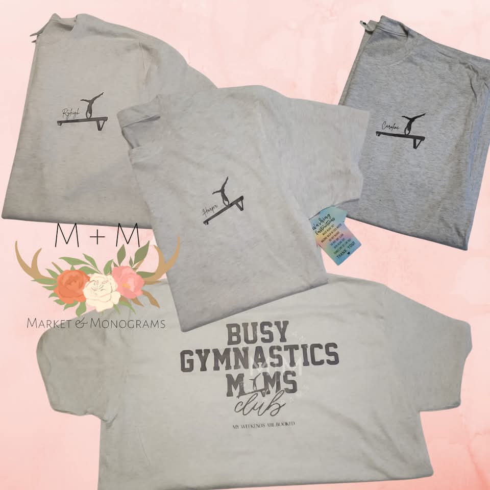 Busy Gymnastics Mom