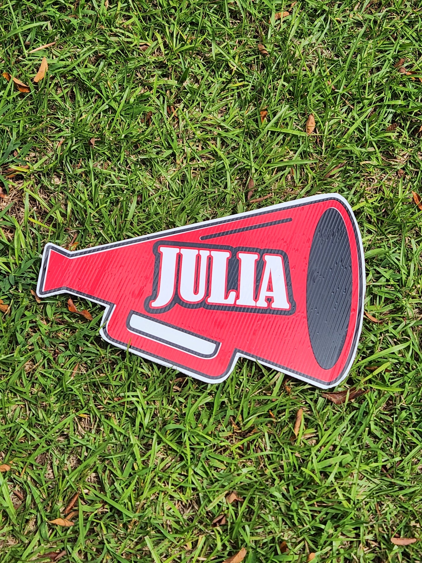 Cheer Megaphone Sign