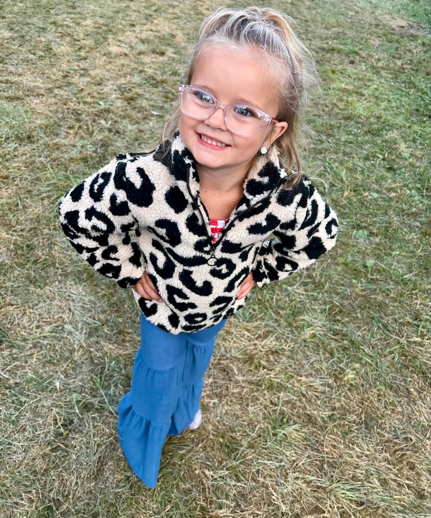 Leopard print Sherpa