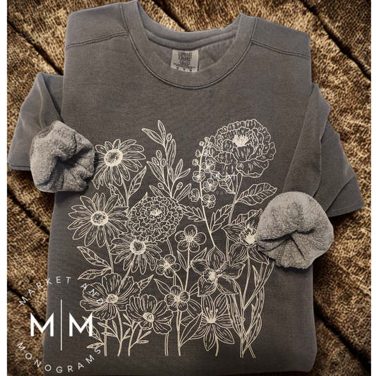 Floral Sweatshirt (MTO)