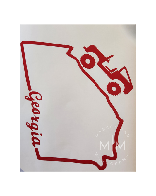 Jeep Window Decal