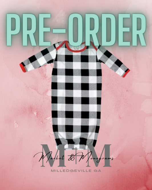 Infant Christmas Pajamas - Gown *ENDS 10/31*