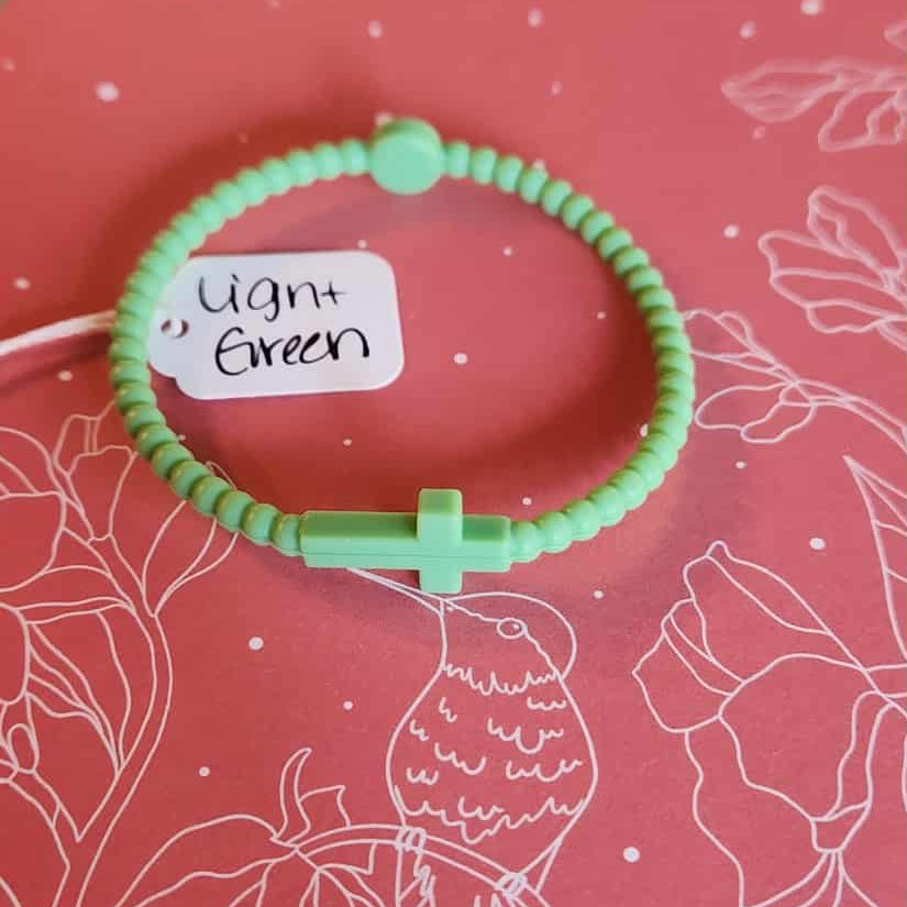 Jesus Bracelets (Kaleidoscope Colors)