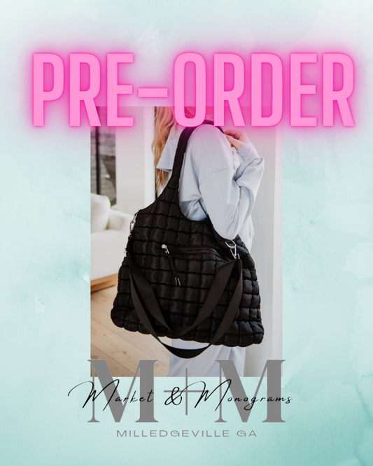 Puffer Tote Bag *ENDS 10/15*
