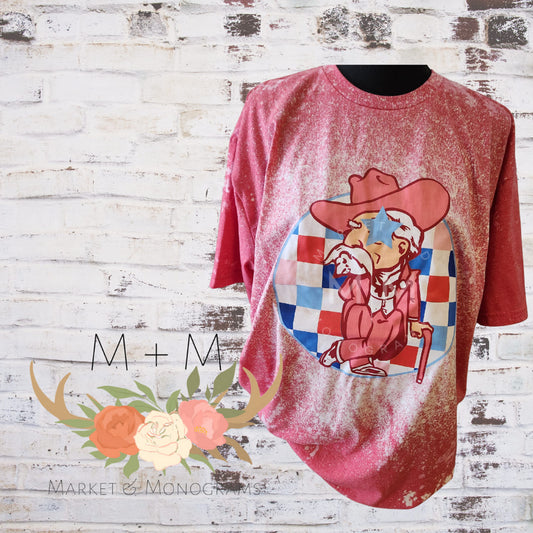 Bleached Rebel Man T-Shirt (MTO)