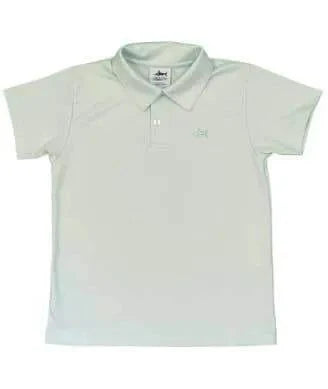Saltwater Boys Company - Seafoam SBC Signature Pima polo shirt