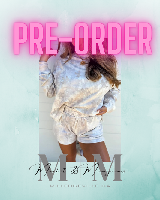 Maple Moments Long Sleeve Top & Shorts Set *ENDS 10/25*