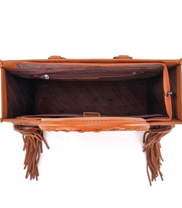 Montana West Tool Fringe Collection Concealed Carry Wide Tote