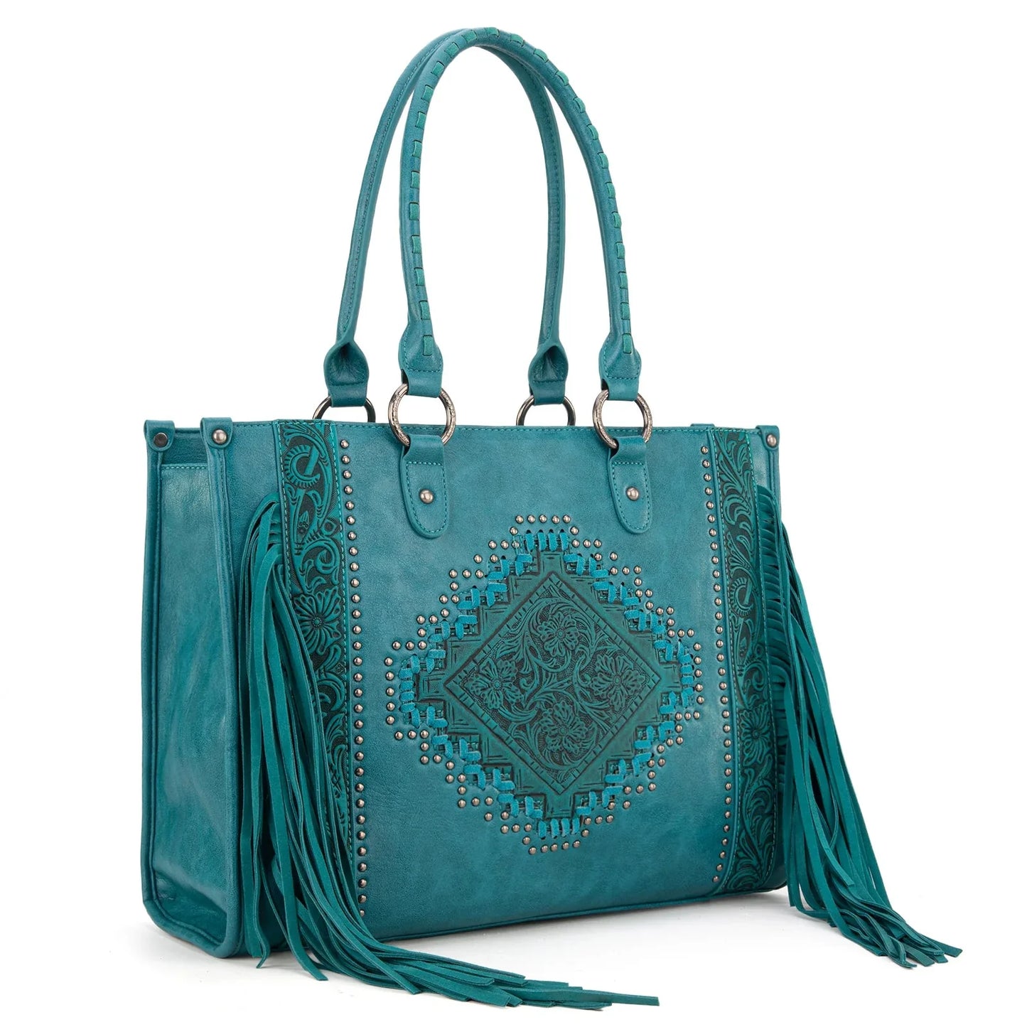 Montana West Tool Fringe Collection Concealed Carry Wide Tote