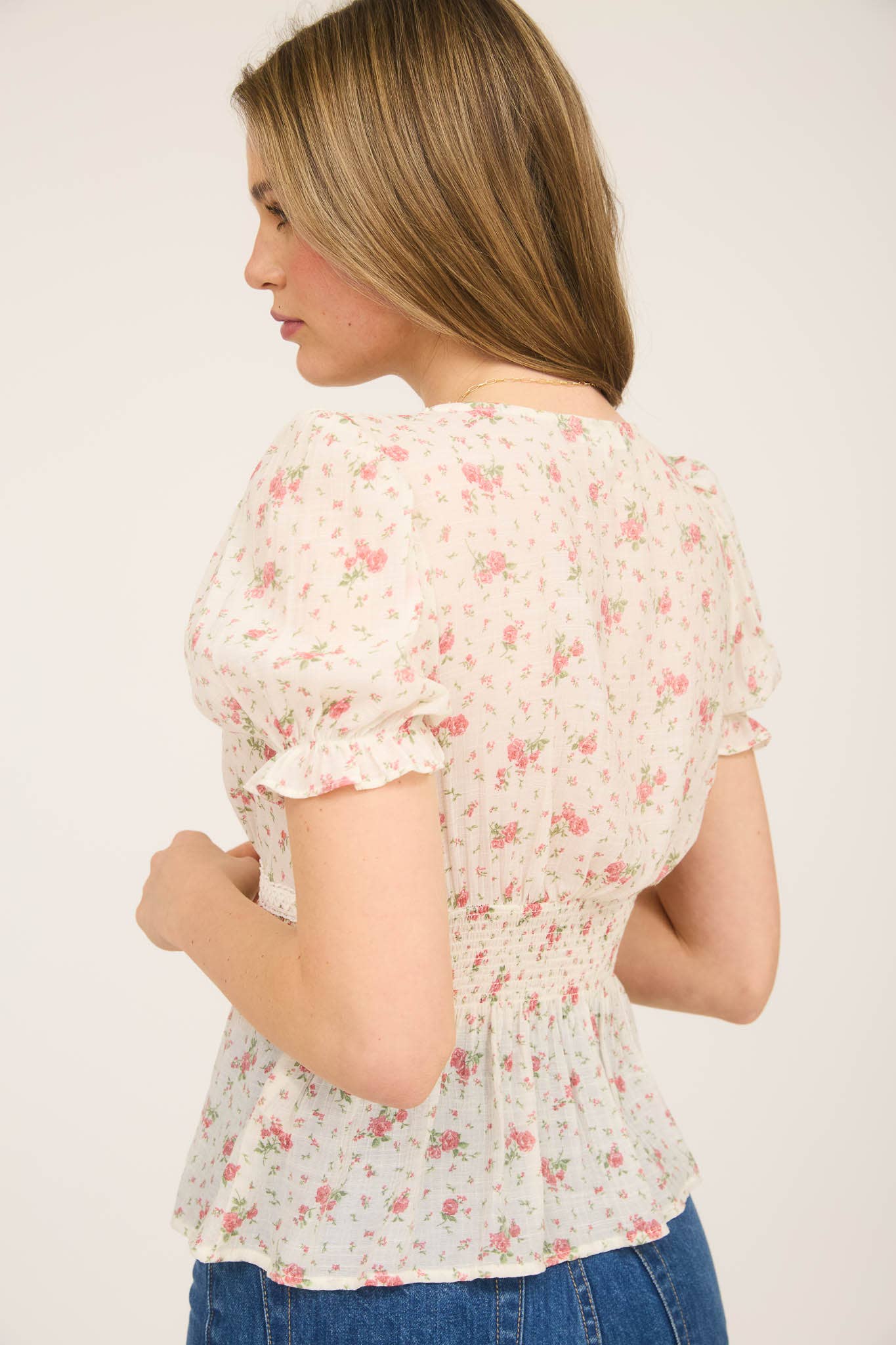Salina Lace Trim Top