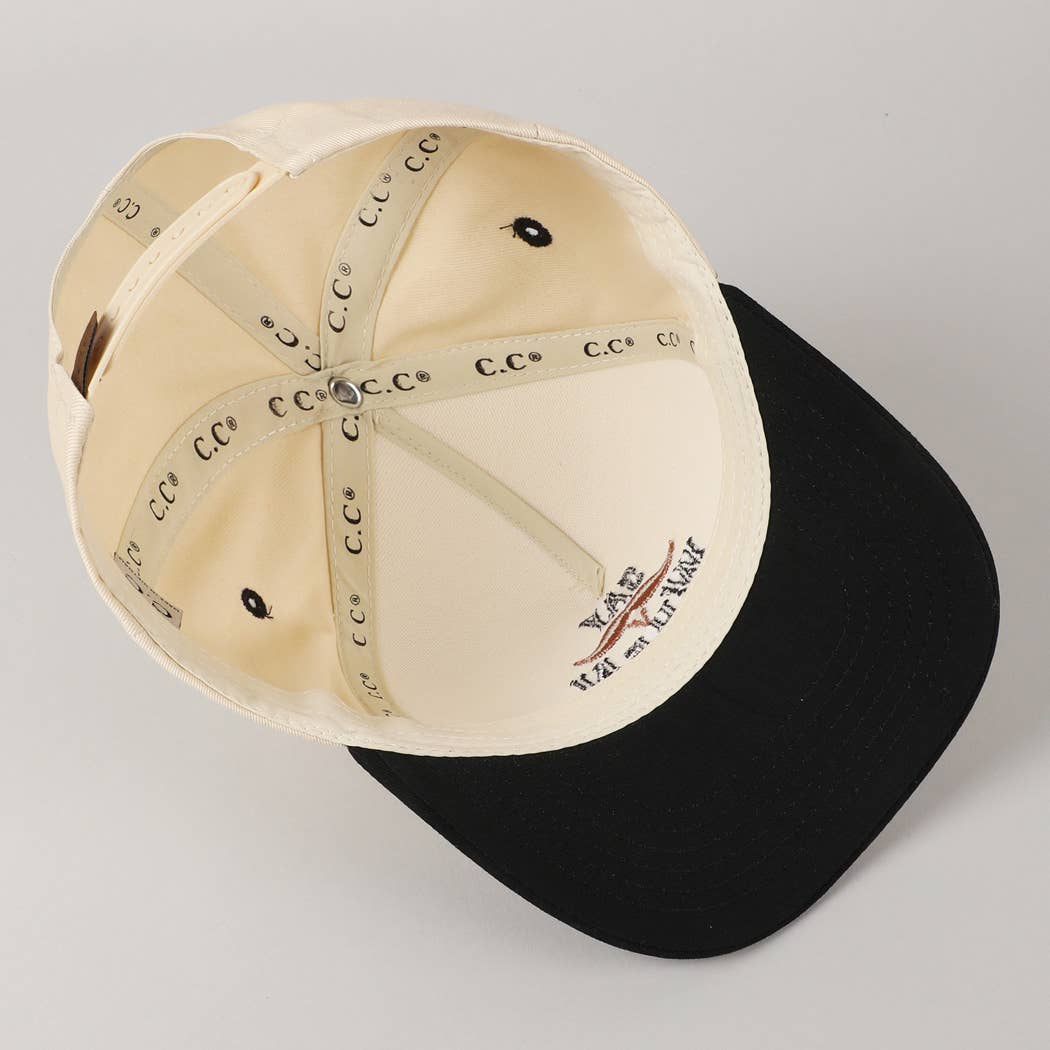 Say When Mustache Two-Tone Trucker Hat