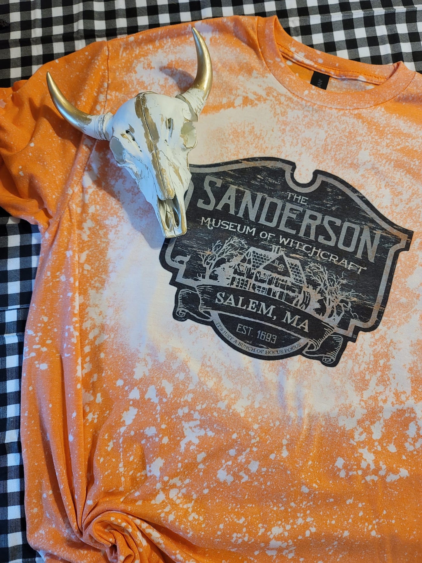 Sanderson Museum of Witchcraft Bleached T-Shirt